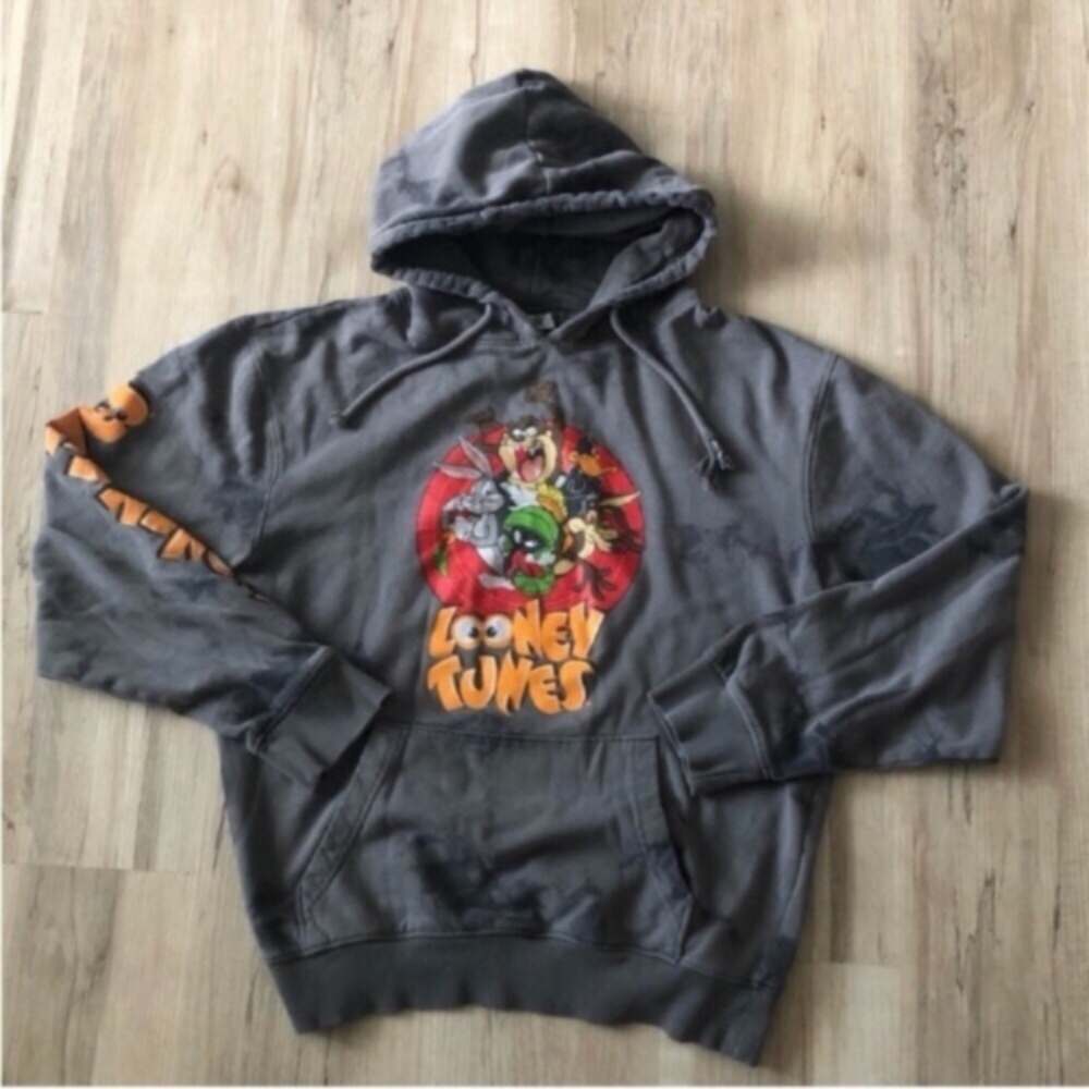 Warner Bros. Looney Tunes Charcoal Hoodie